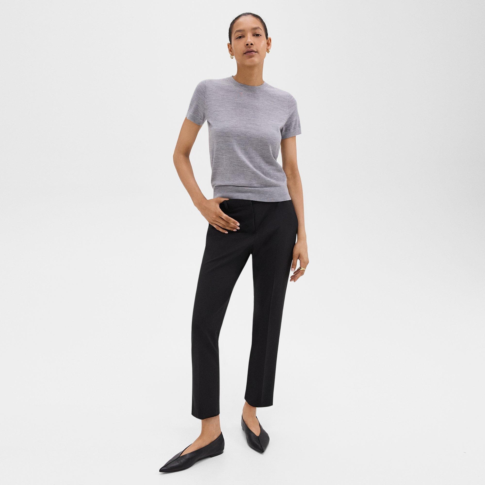 Treeca Pant in Good Wool - 2