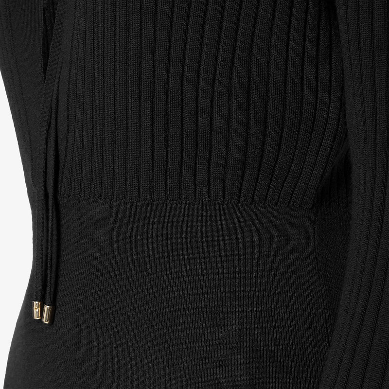 Dress Black wool dress 3