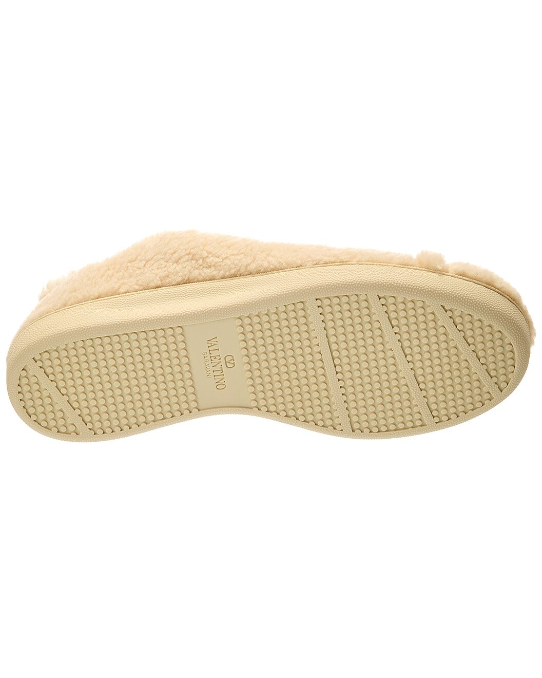 Valentino VLogo Signature Shearling Sneaker - 4