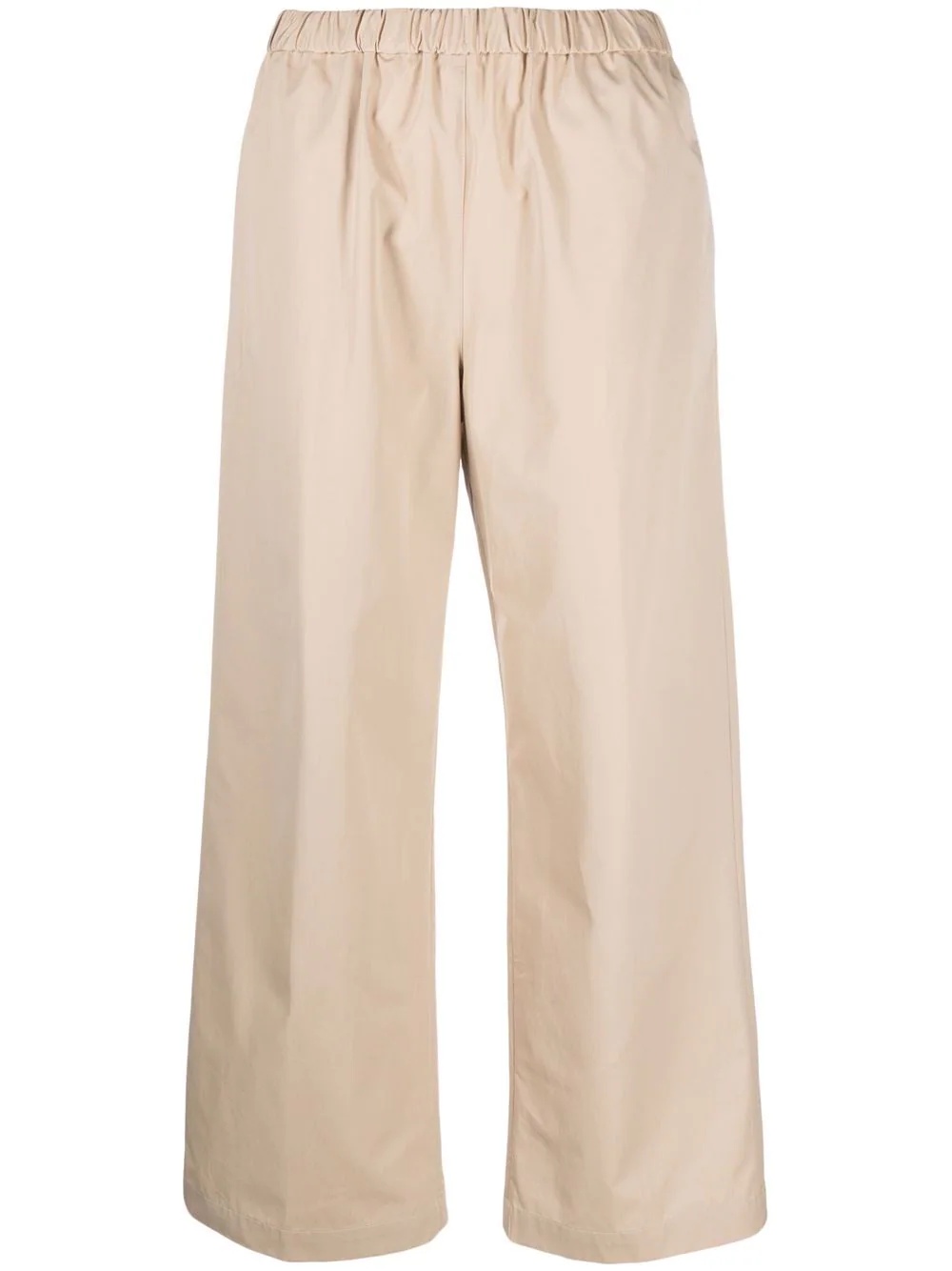 cropped-leg trousers - 1