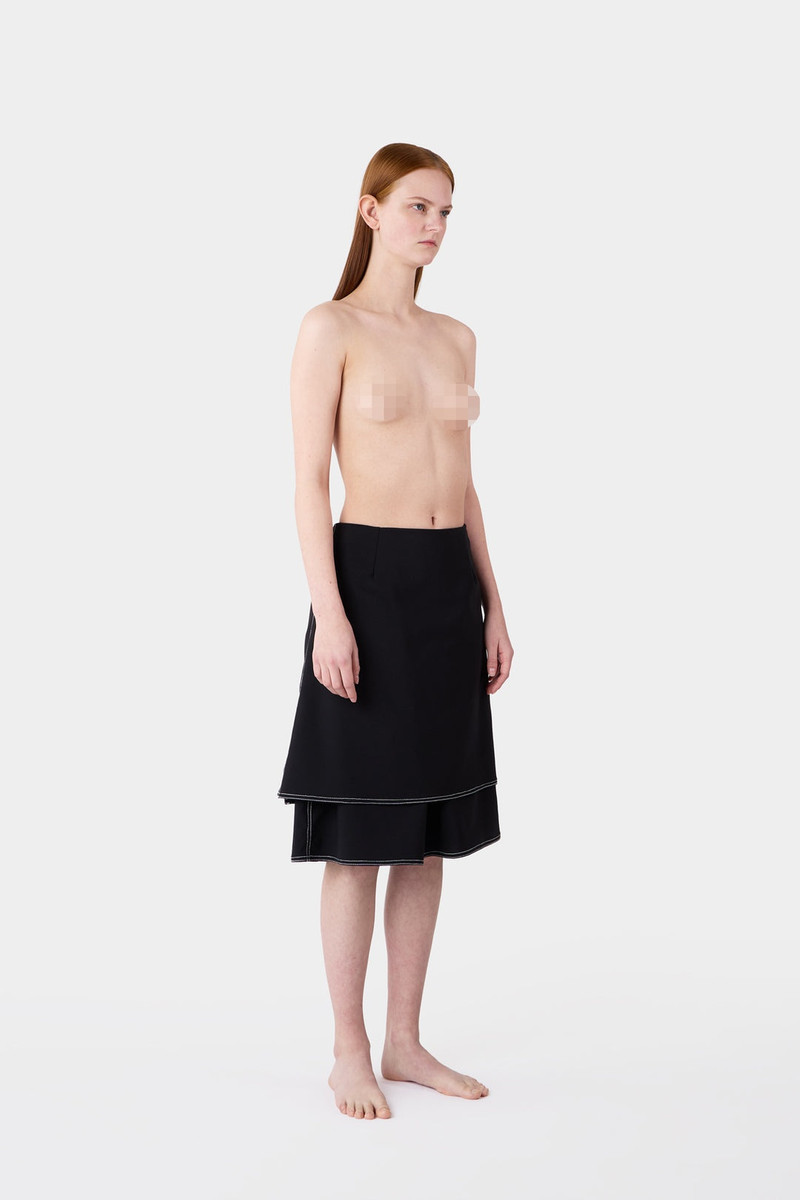 PANTA SKIRT / black 3