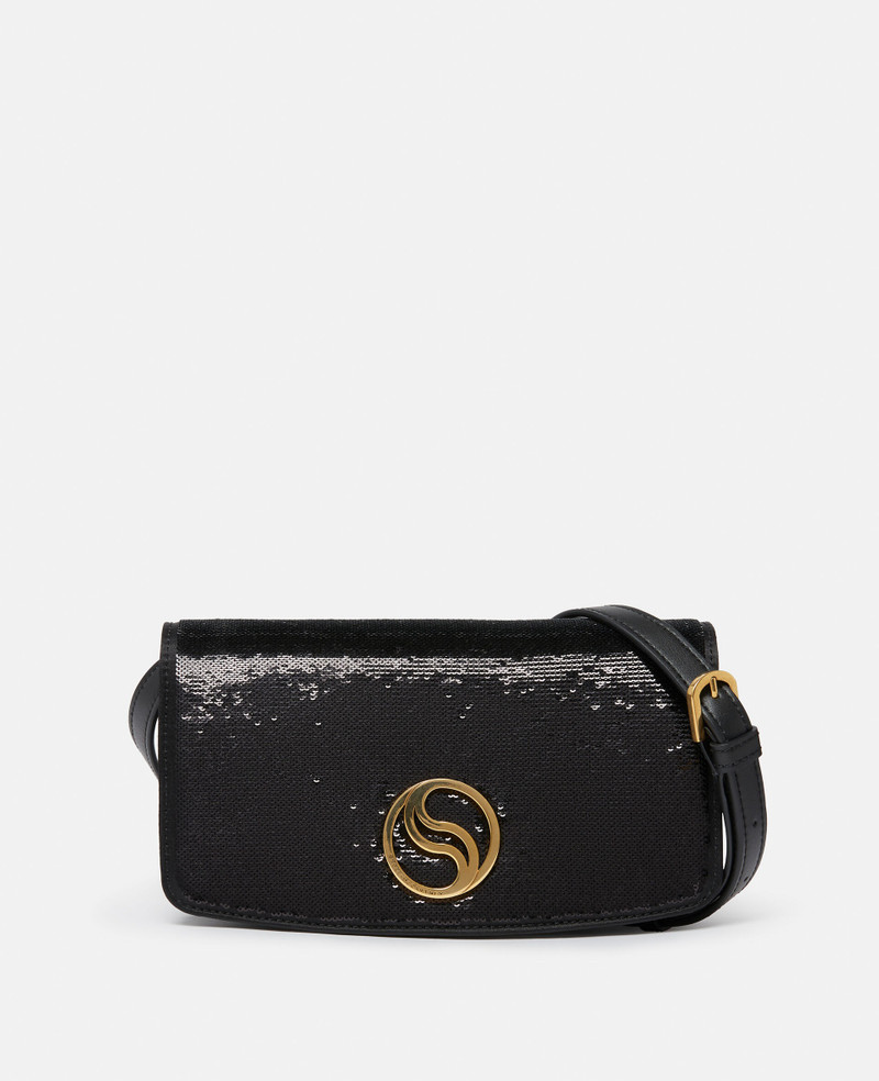 S-Wave Sequinned Wallet on Strap 1