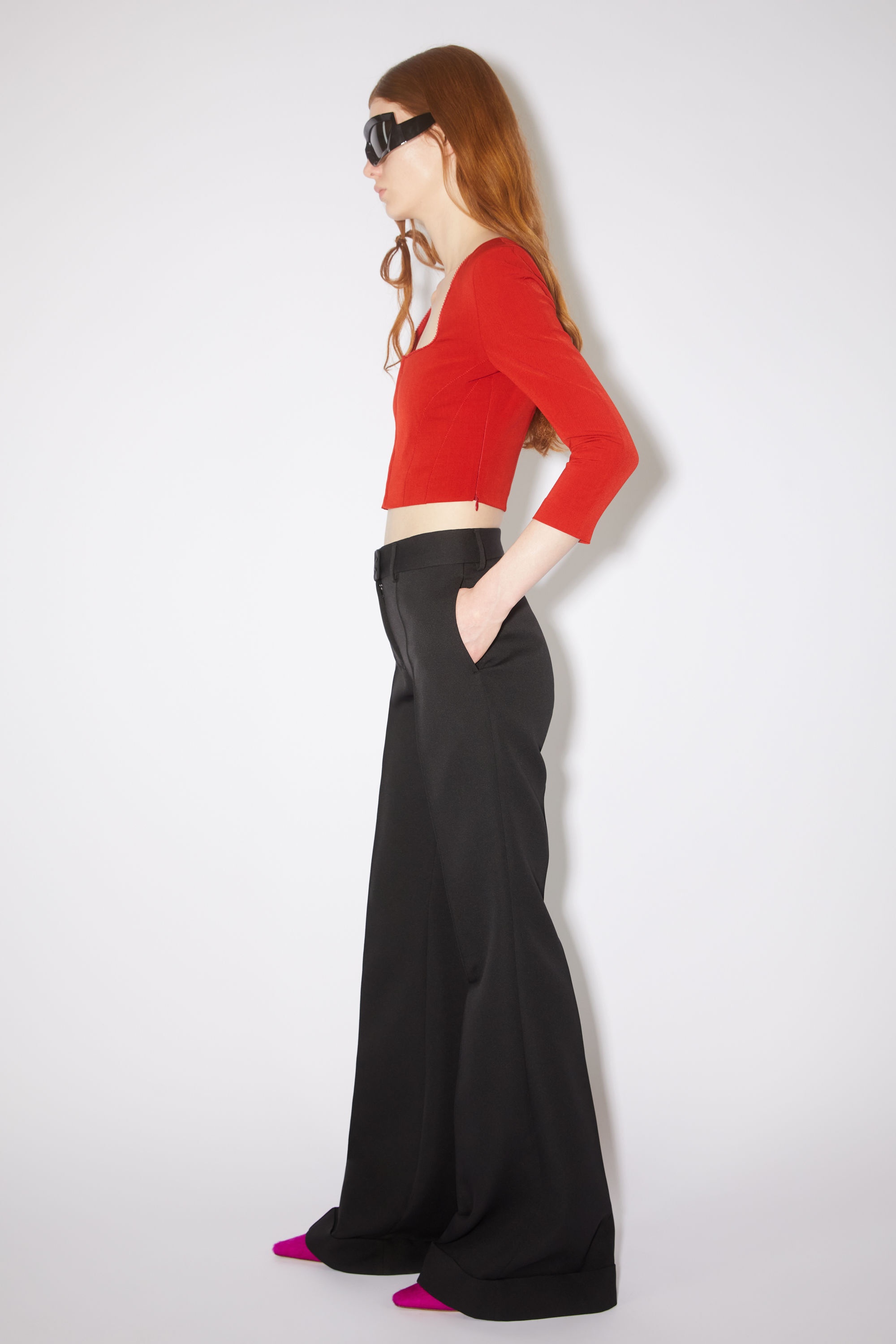 Tailored trousers - Black - 4