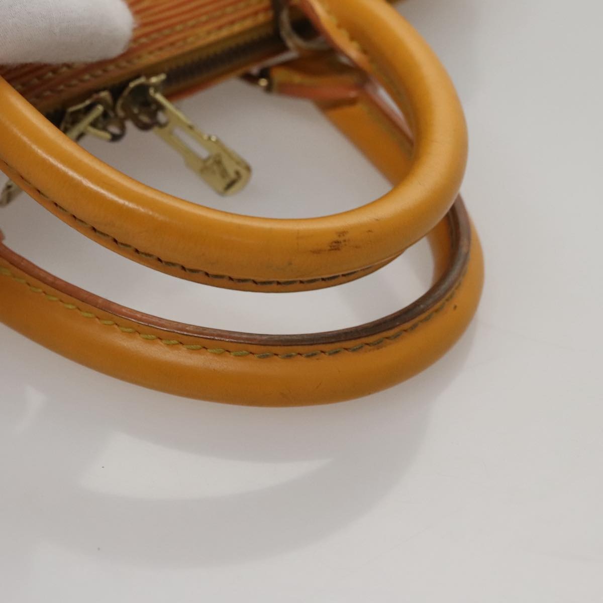 LOUIS VUITTON Epi Alma Hand Bag Yellow M52149 - 7