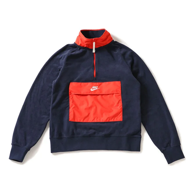 Nike Stay Warm Athleisure Casual Sports Jacket Pullover Navy Blue 929098-451 - 1