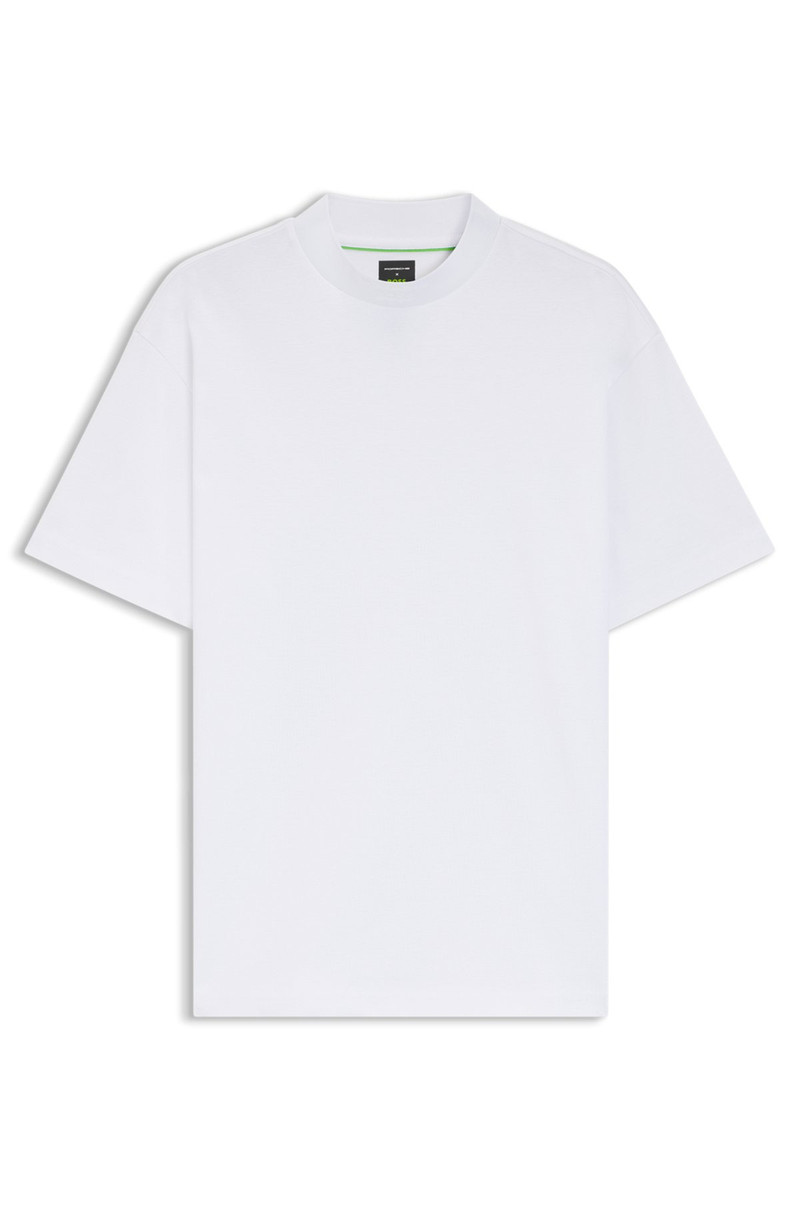 PORSCHE X BOSS RELAXED-FIT T-SHIRT WITH LOGO COLLAR 1