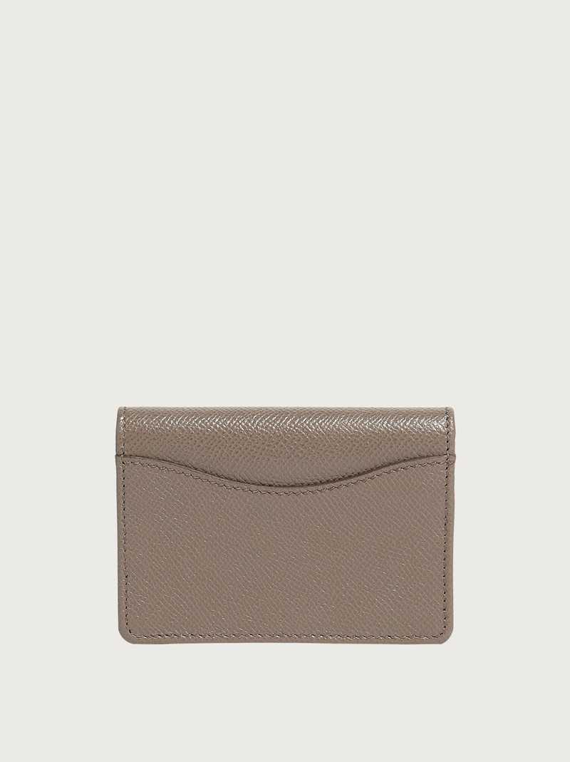 FERRAGAMO Gancini business card holder outlook