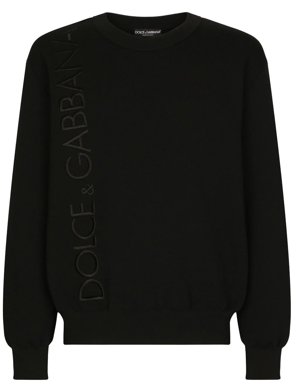 logo-embroidered jumper - 1