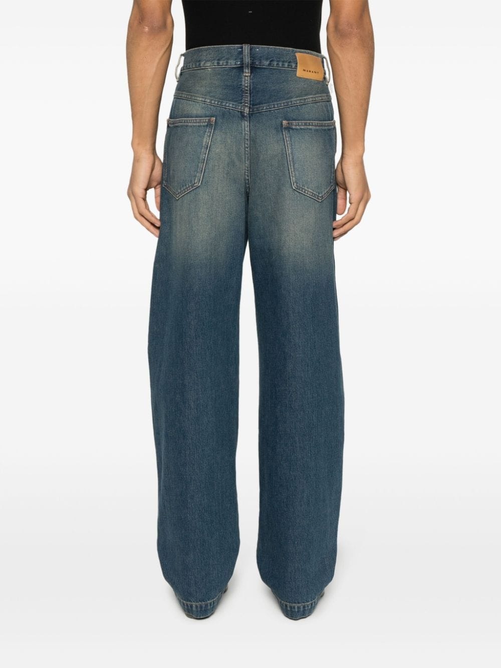 Jorje mid-rise straight-leg jeans - 4