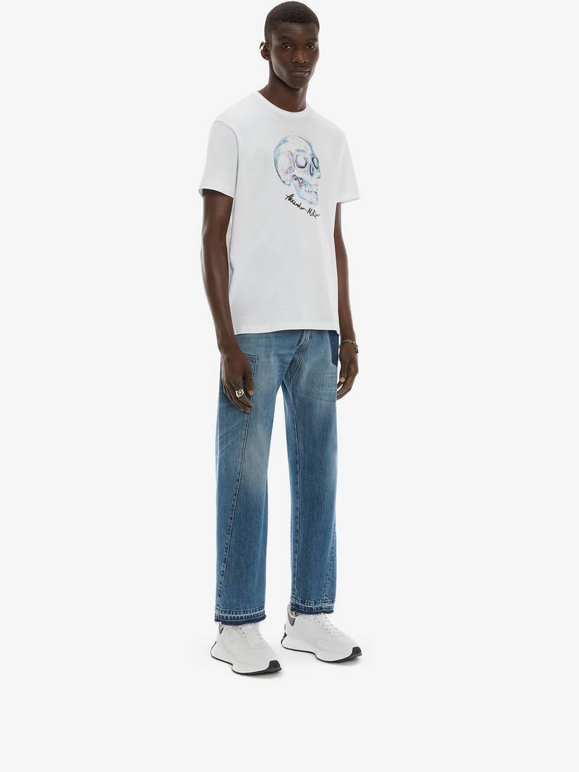 Reconstructed Jeans in Denim Blue - 3