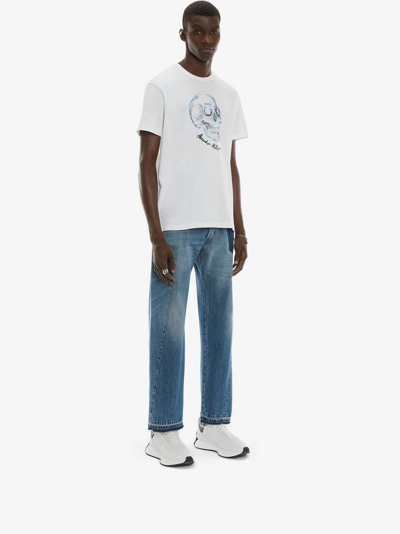 Reconstructed Jeans in Denim Blue 3