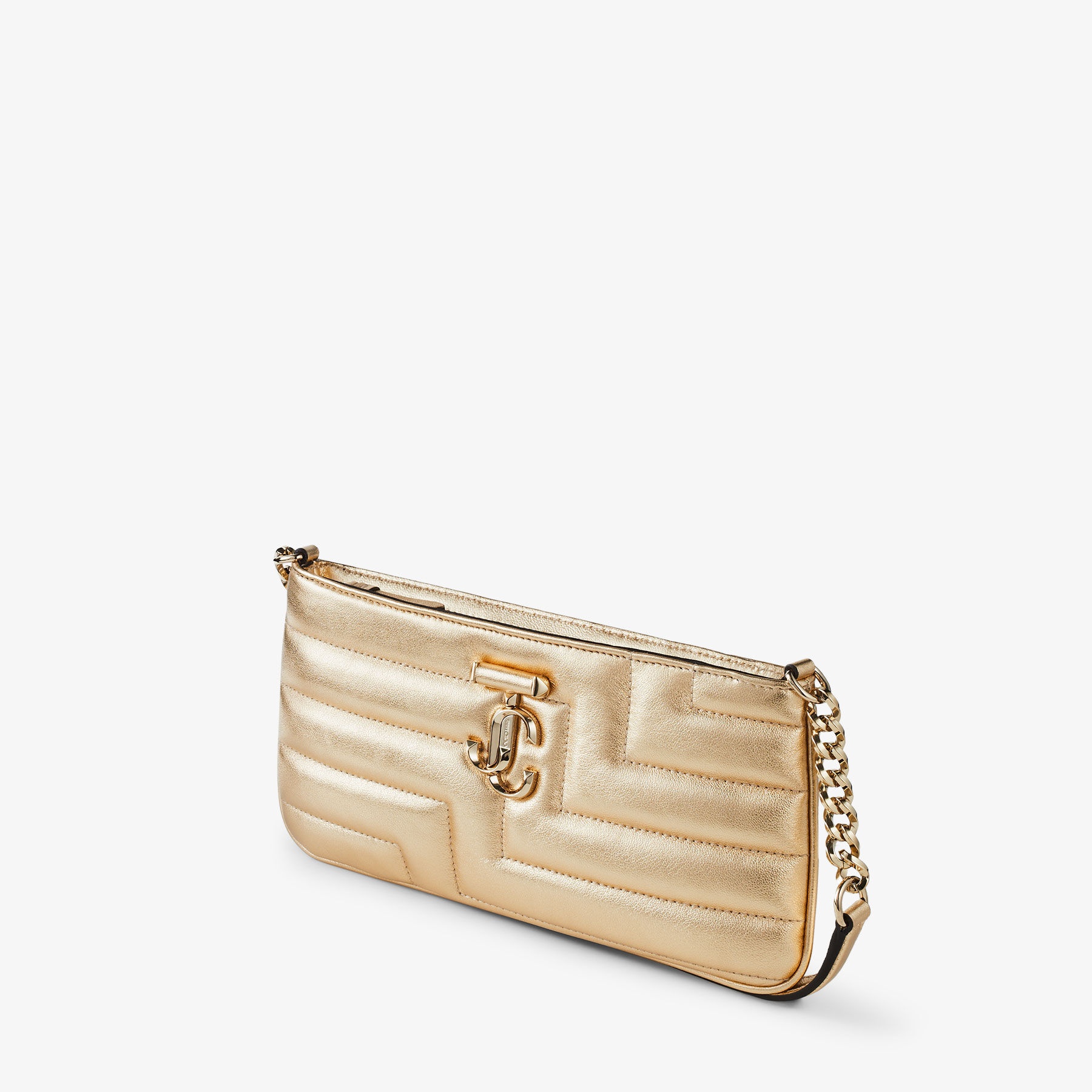 Avenue Slim Shoulder
Gold Avenue Metallic Nappa Shoulder Bag - 2