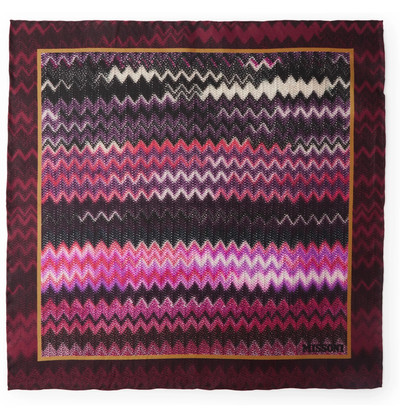 Missoni Printed Silk-Twill Pocket Square outlook