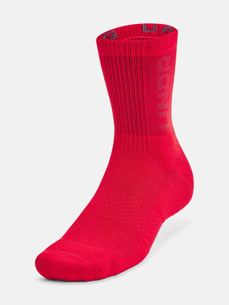 Unisex UA 3-Maker 3-Pack Mid-Crew Socks 1