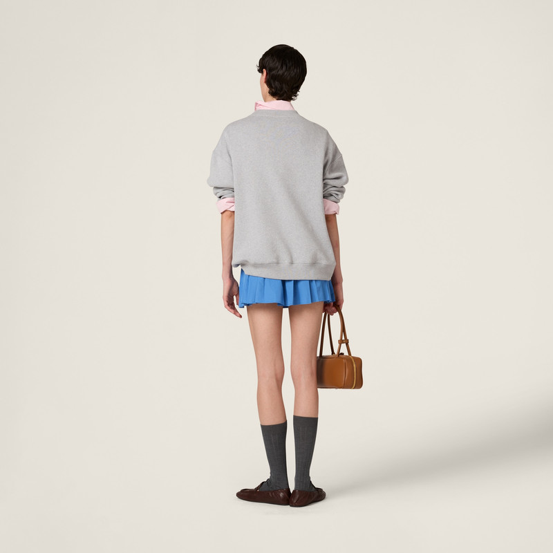 Cotton fleece sweatshirt 3
