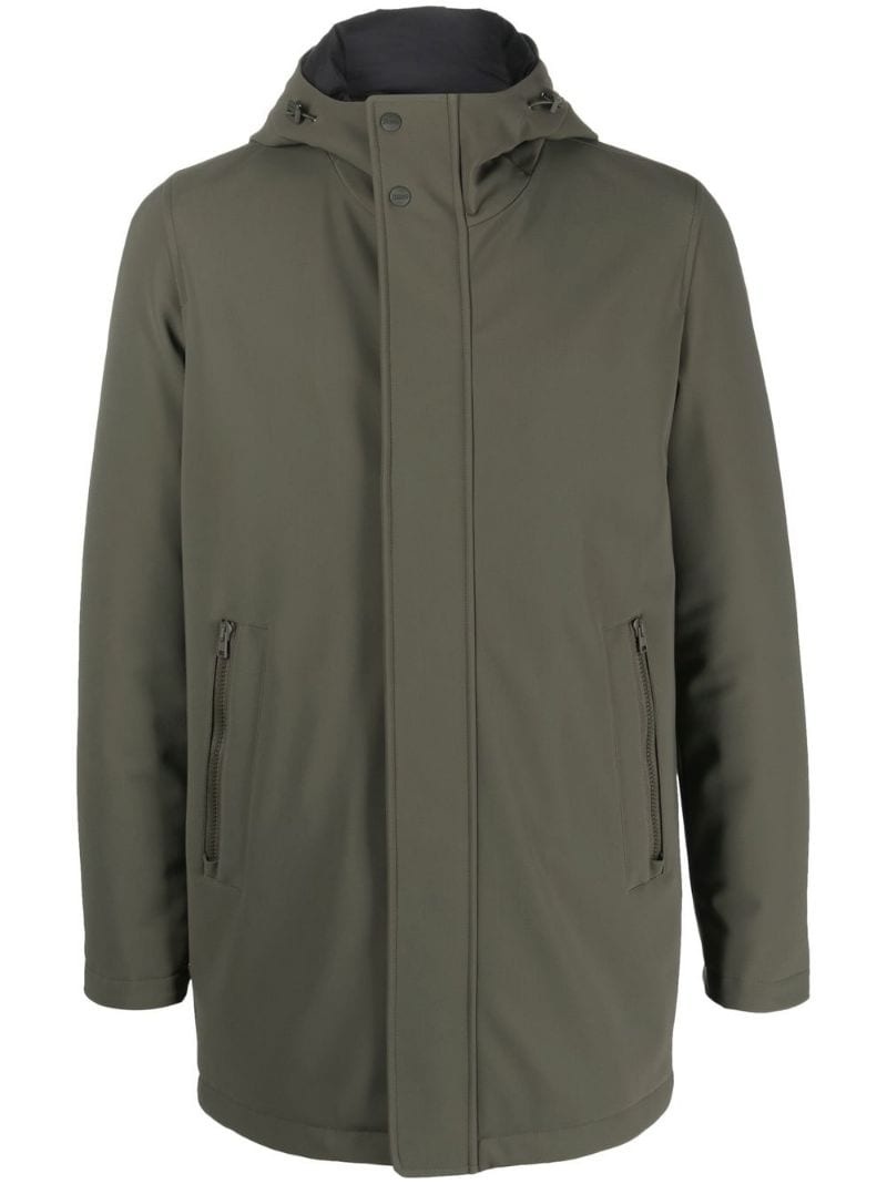 Metropolitan hooded parka coat - 1