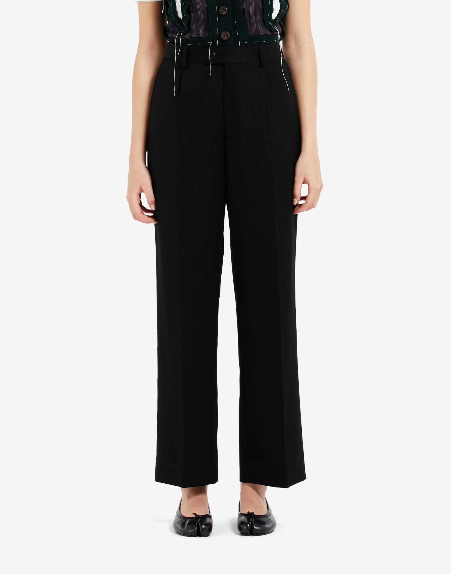 Black Straight Leg Pant - 5