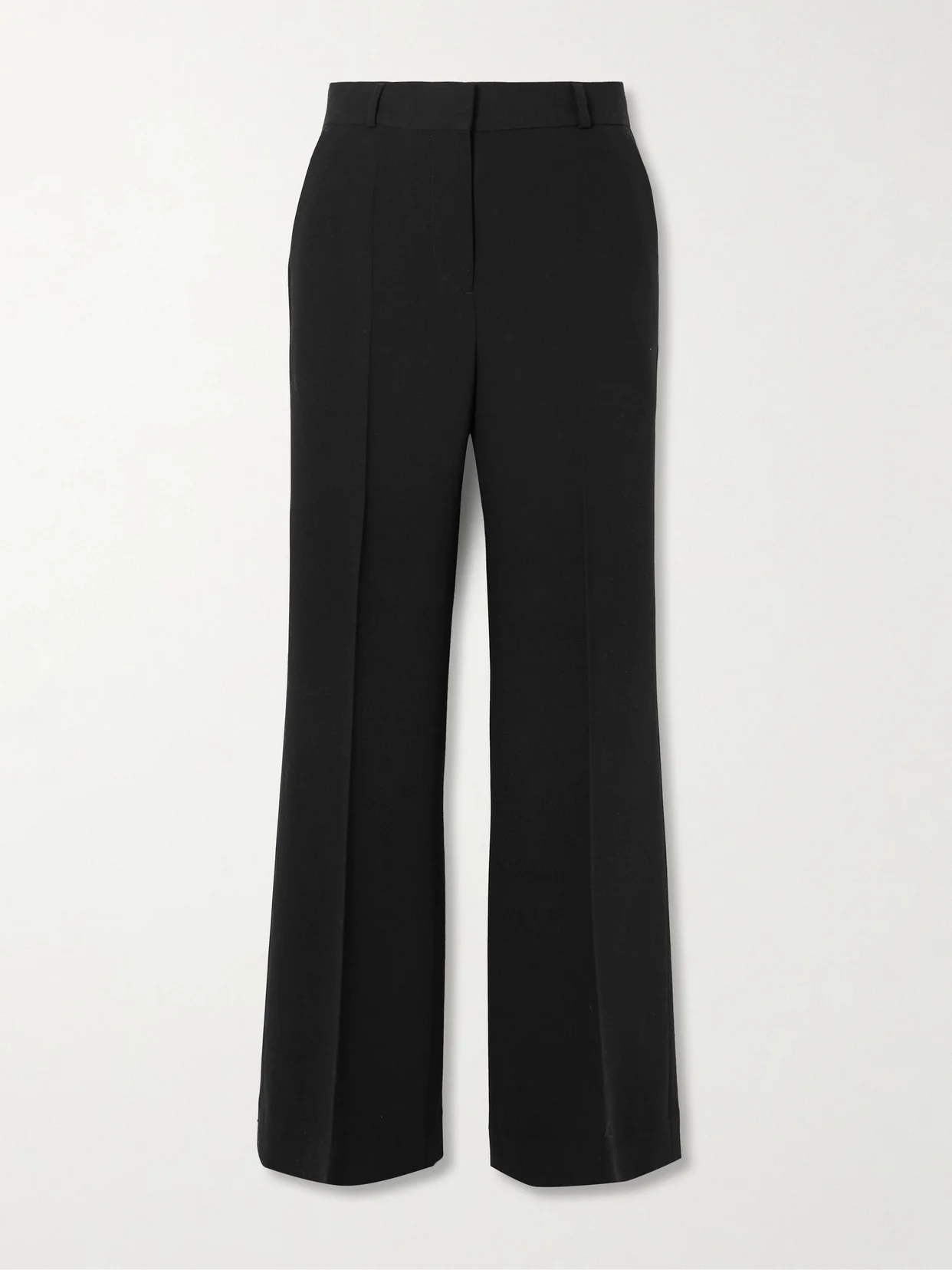 Crepe Wide-leg Pants - 1