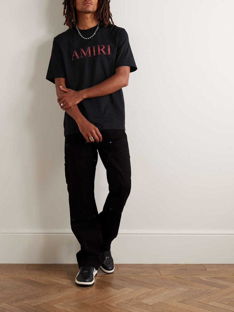 AMIRI Logo-Print Cotton-Jersey T-Shirt outlook