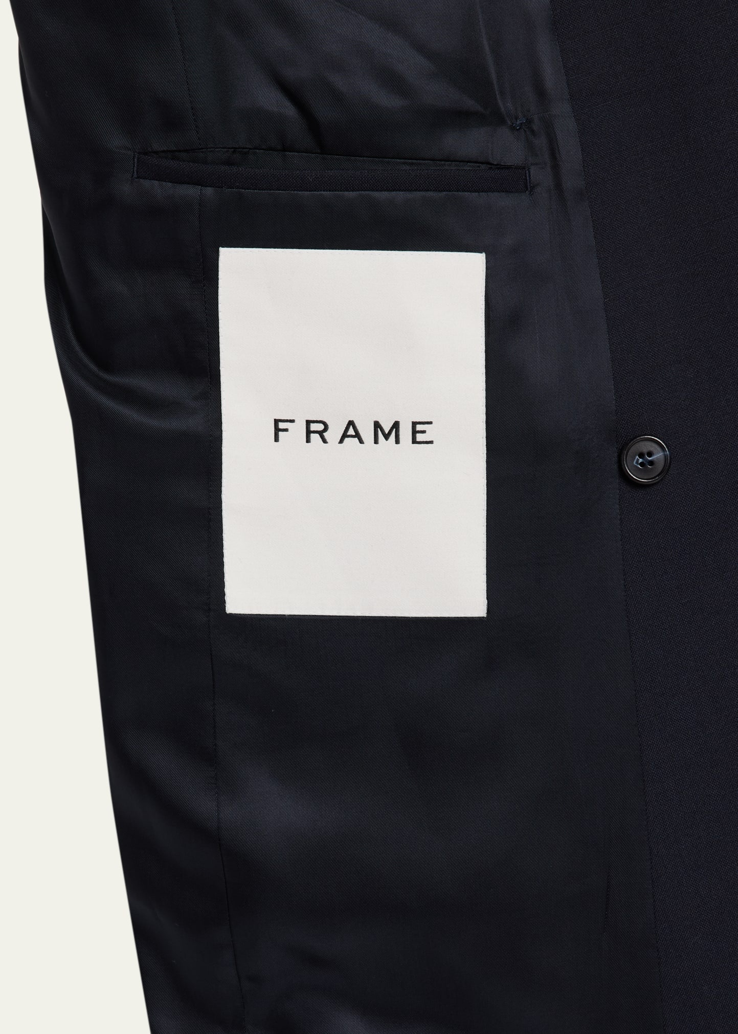 Men's Double-Breasted Wool Blazer Jacket - 5