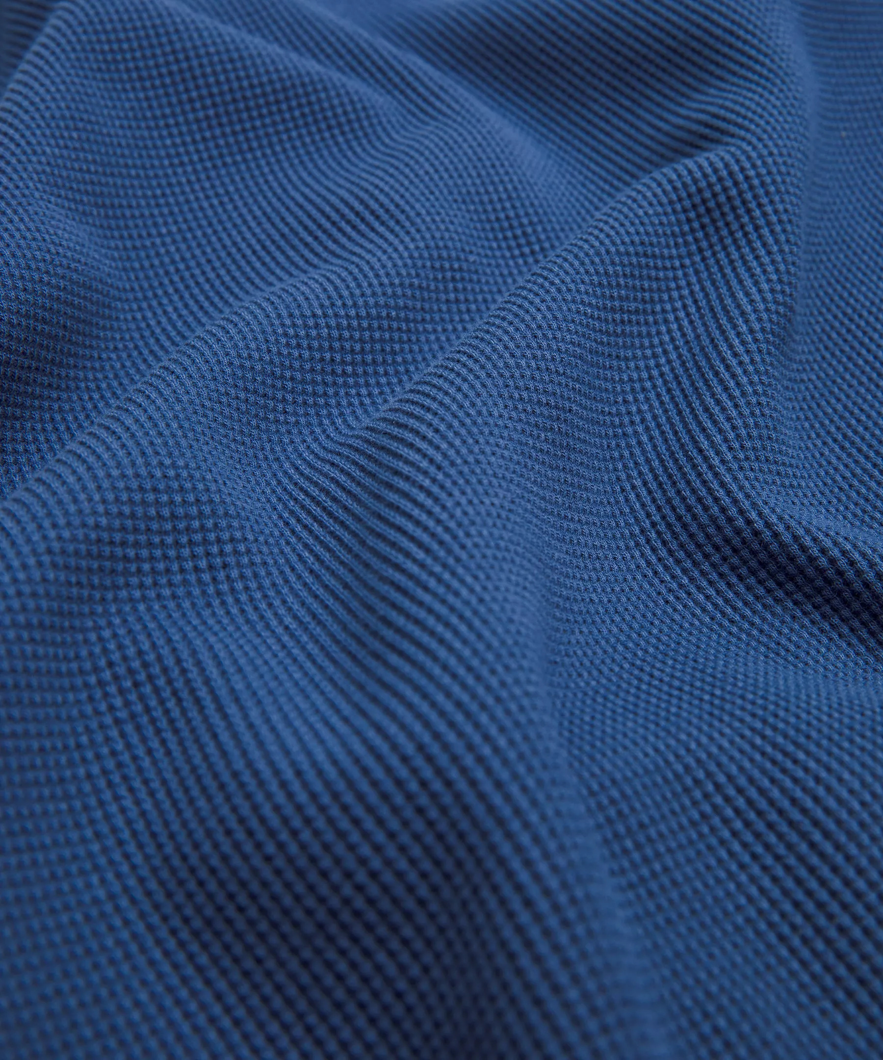 Cotton-Blend Waffle Knit Hoodie - 6