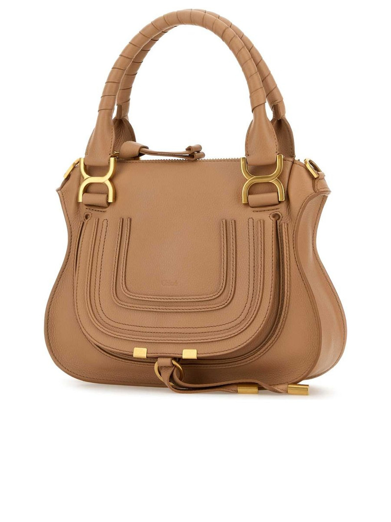 Chloé Small Marcie Bag in Grained Leather outlook