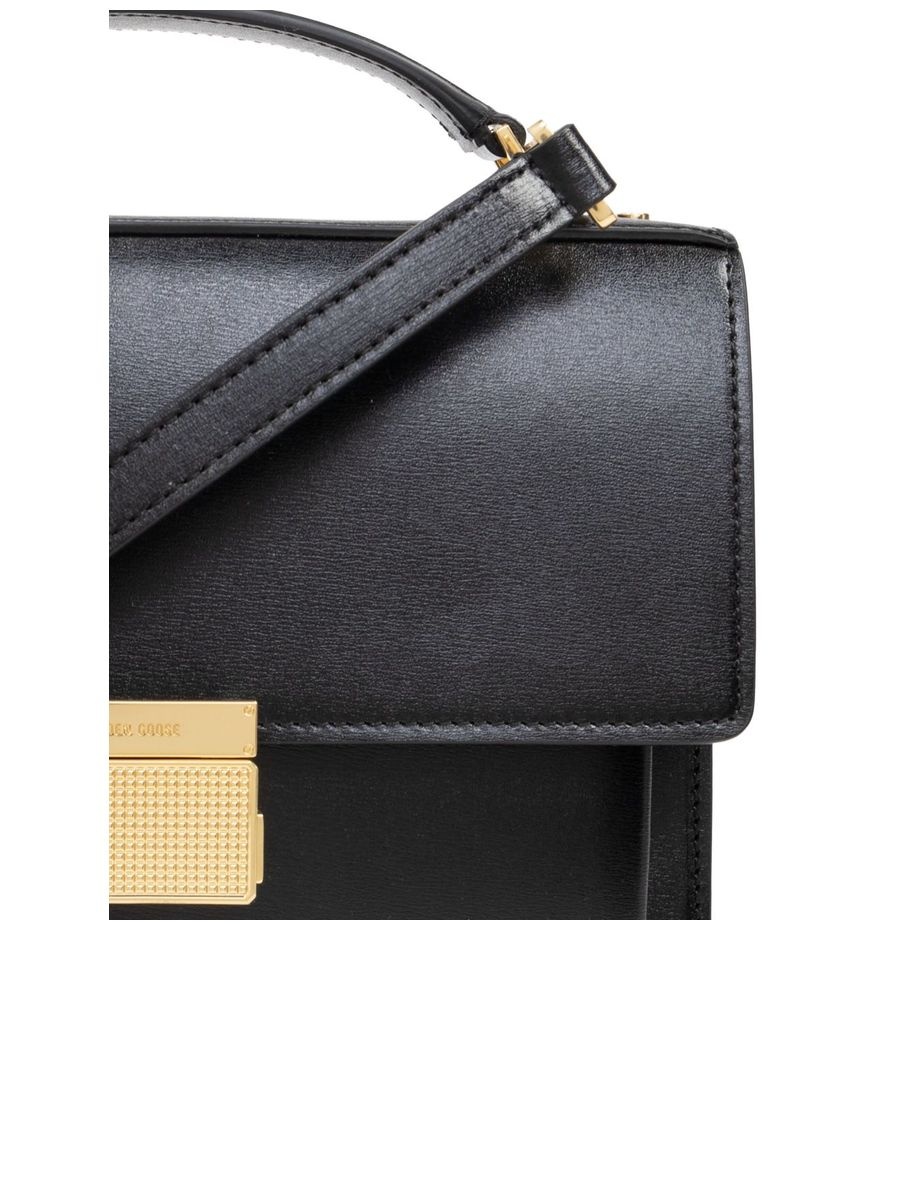 Leather Square Body Handbag - 6