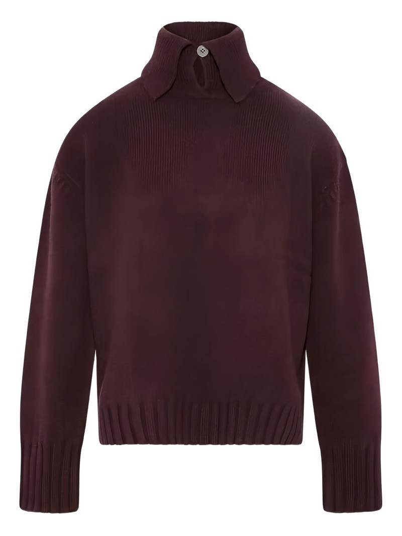 high-neck cashmere sweater 1