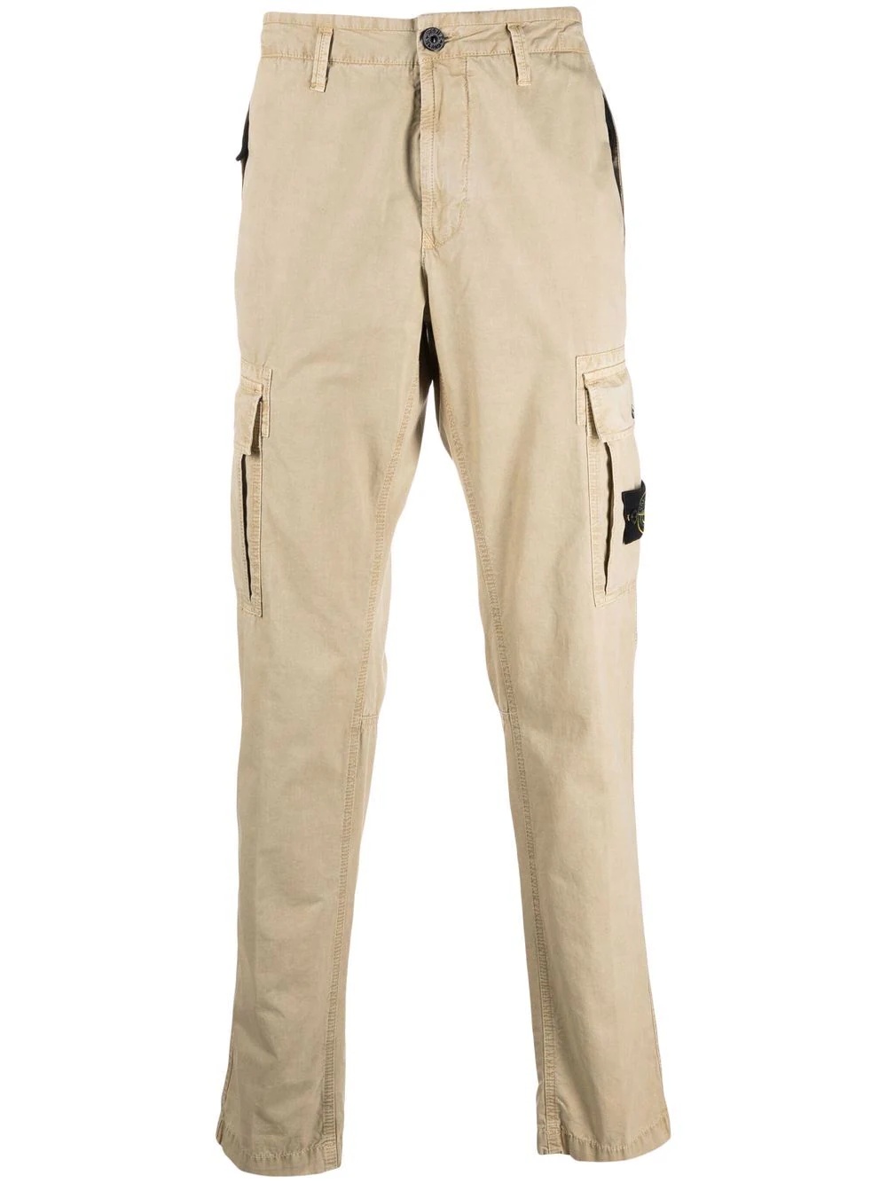 Compass badge cargo trousers - 1