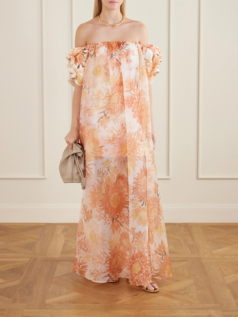 Aje. Cosette Ruffled Organza Gown outlook