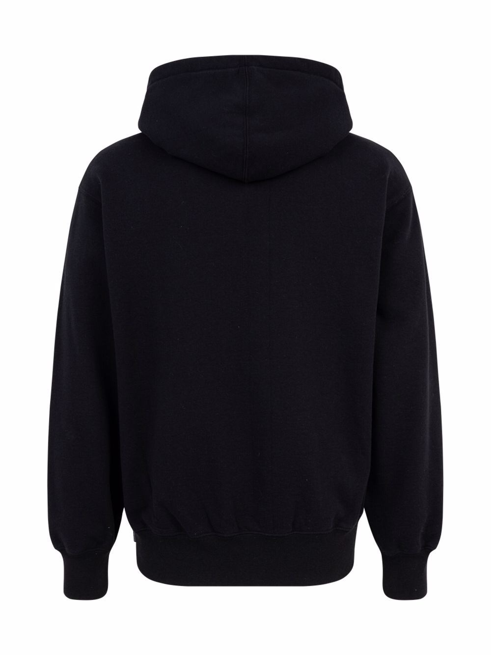 logo-embroidered hoodie - 2