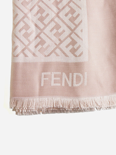 FENDI FF silk and wool shawl outlook