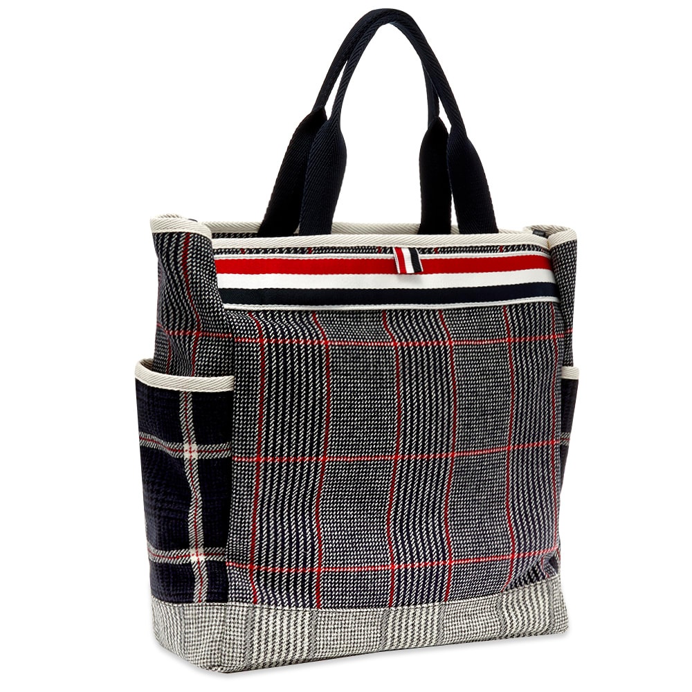 Thom Browne Hunting Tweed Mix Tote - 2