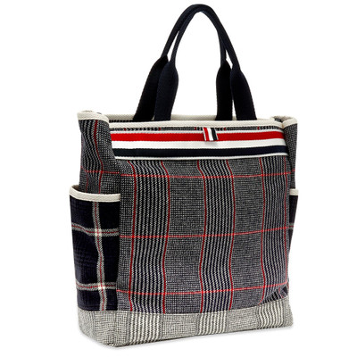 Thom Browne Thom Browne Hunting Tweed Mix Tote outlook