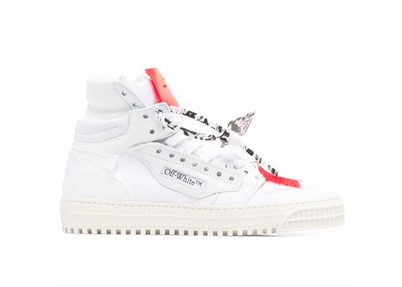 OFF-WHITE 3.0 Off Court High-Top Sneakers White (Women's) - 1