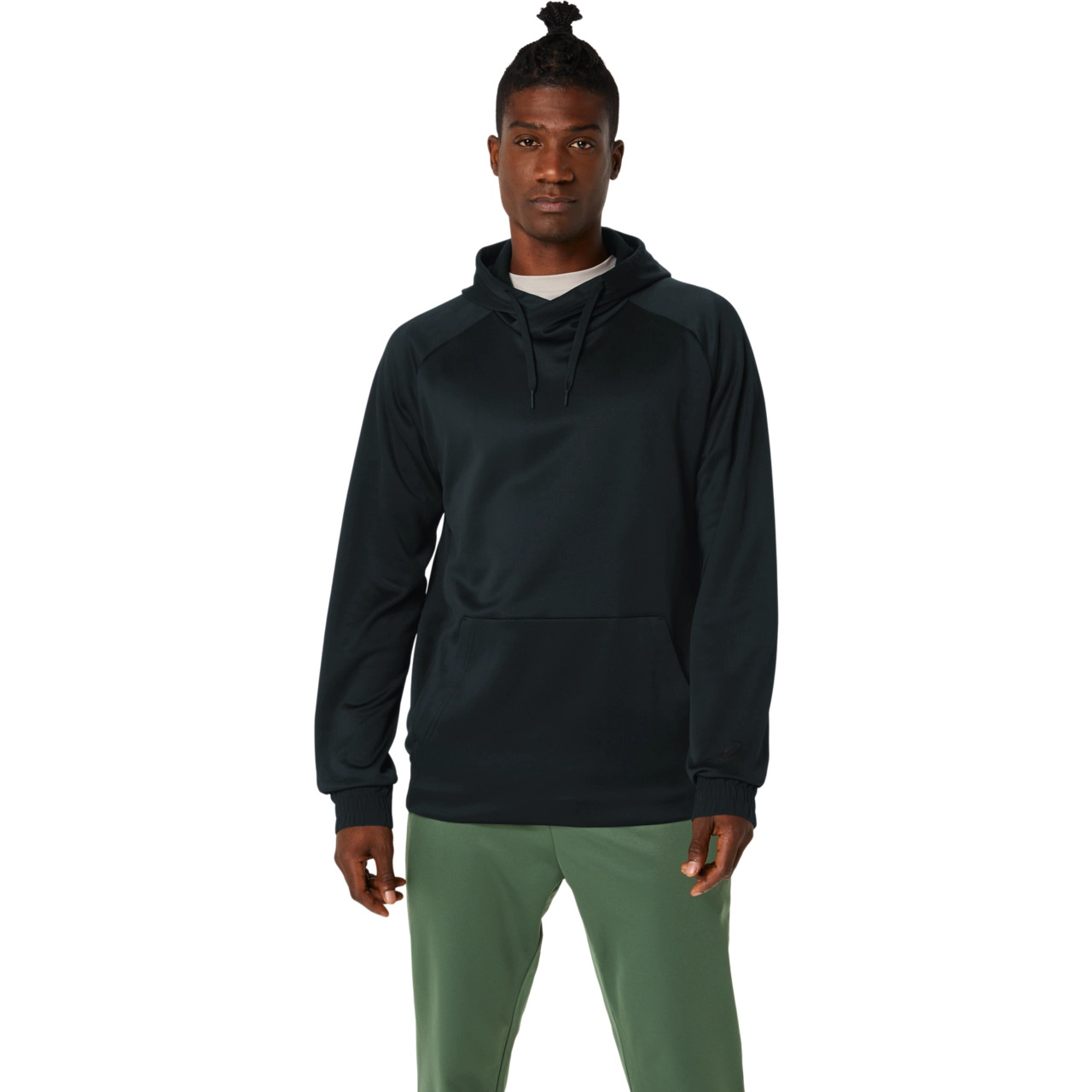 BRUSHED FLEECE PULLOVER HOODIE - 1