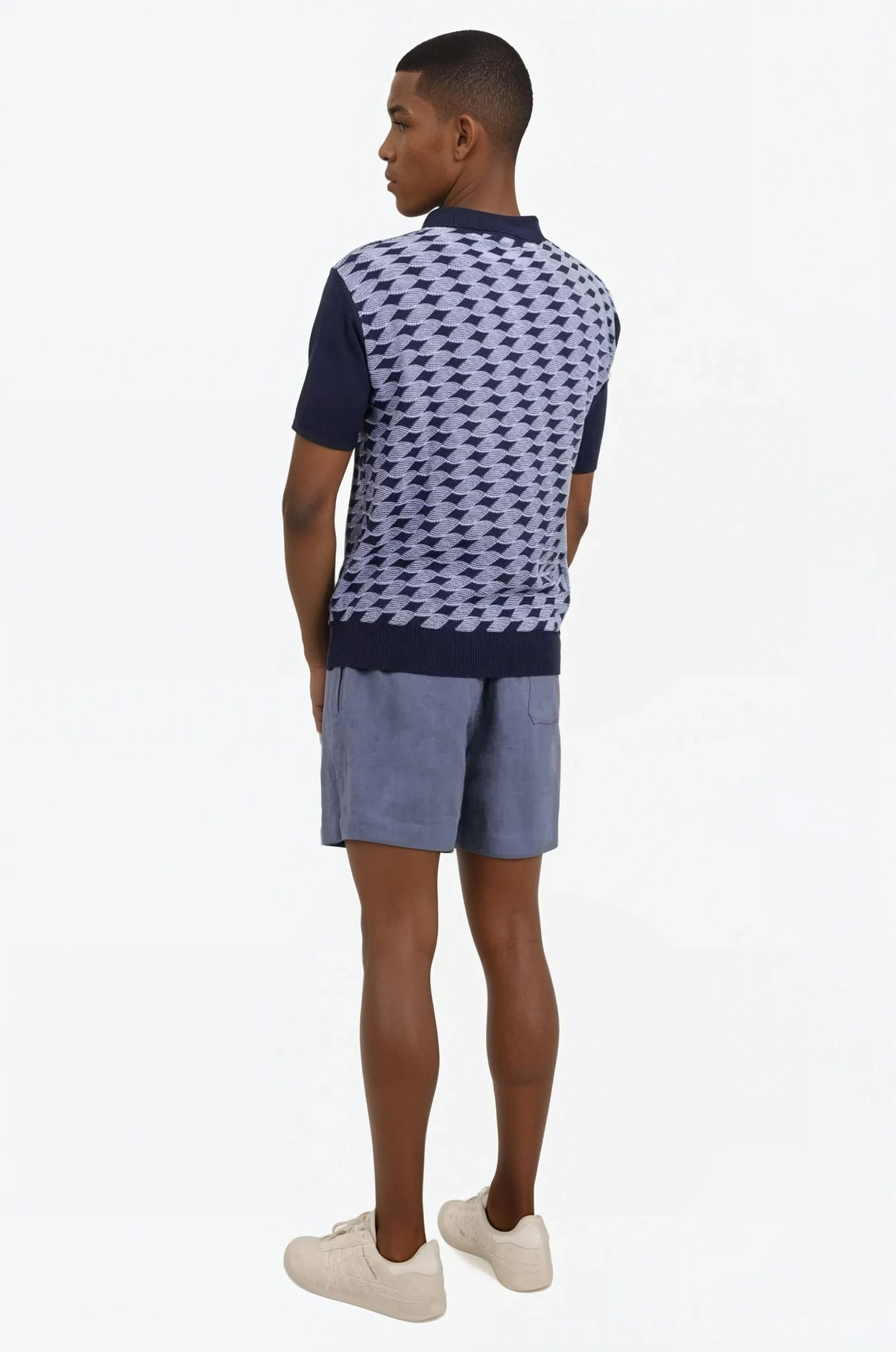 RELAXED DRAW STRING SHORT | BLUE - 3