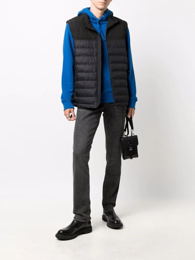 Z Zegna zip-up padded gilet outlook