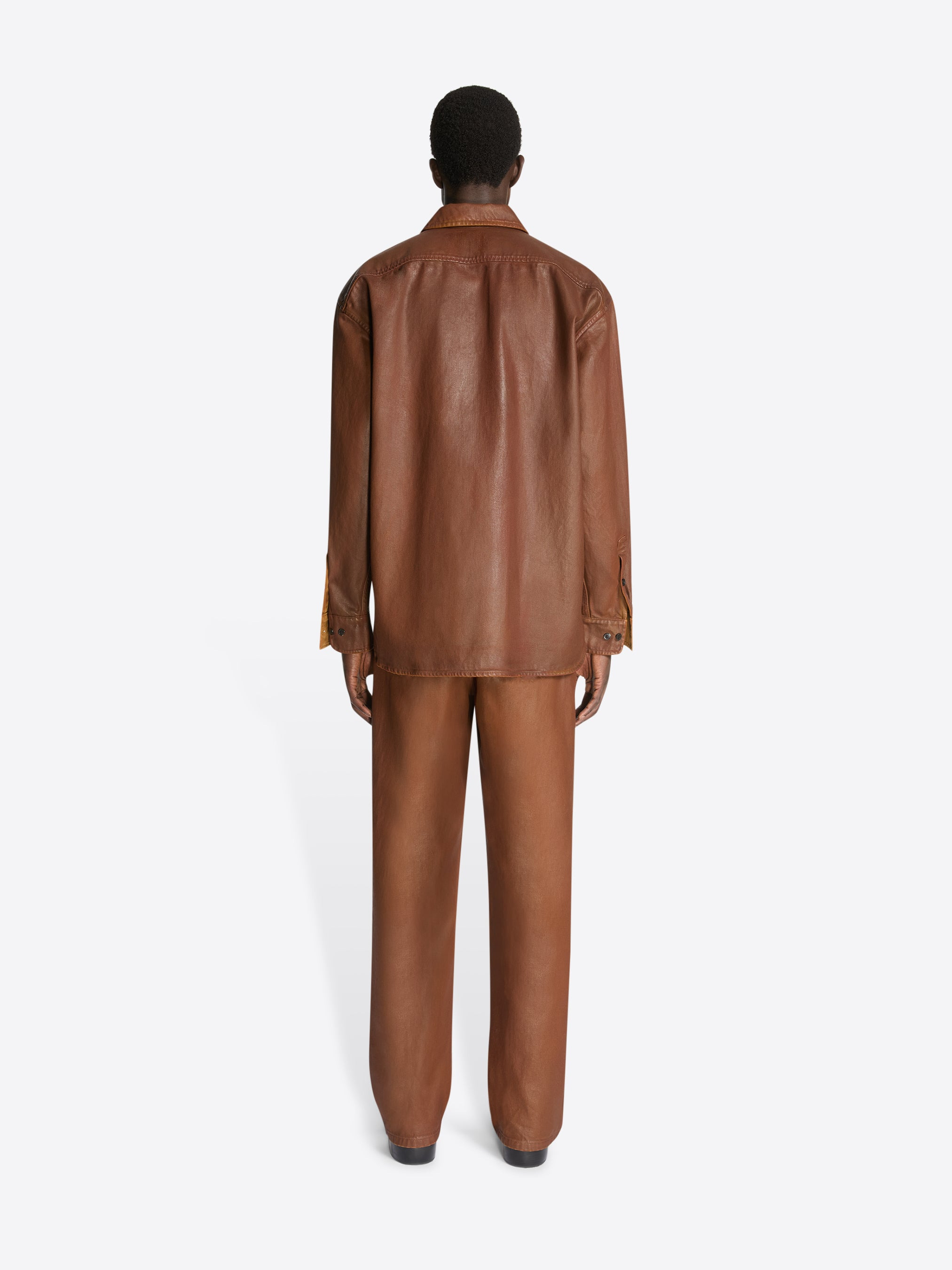 COATED ZIPPED SHIRT - 4