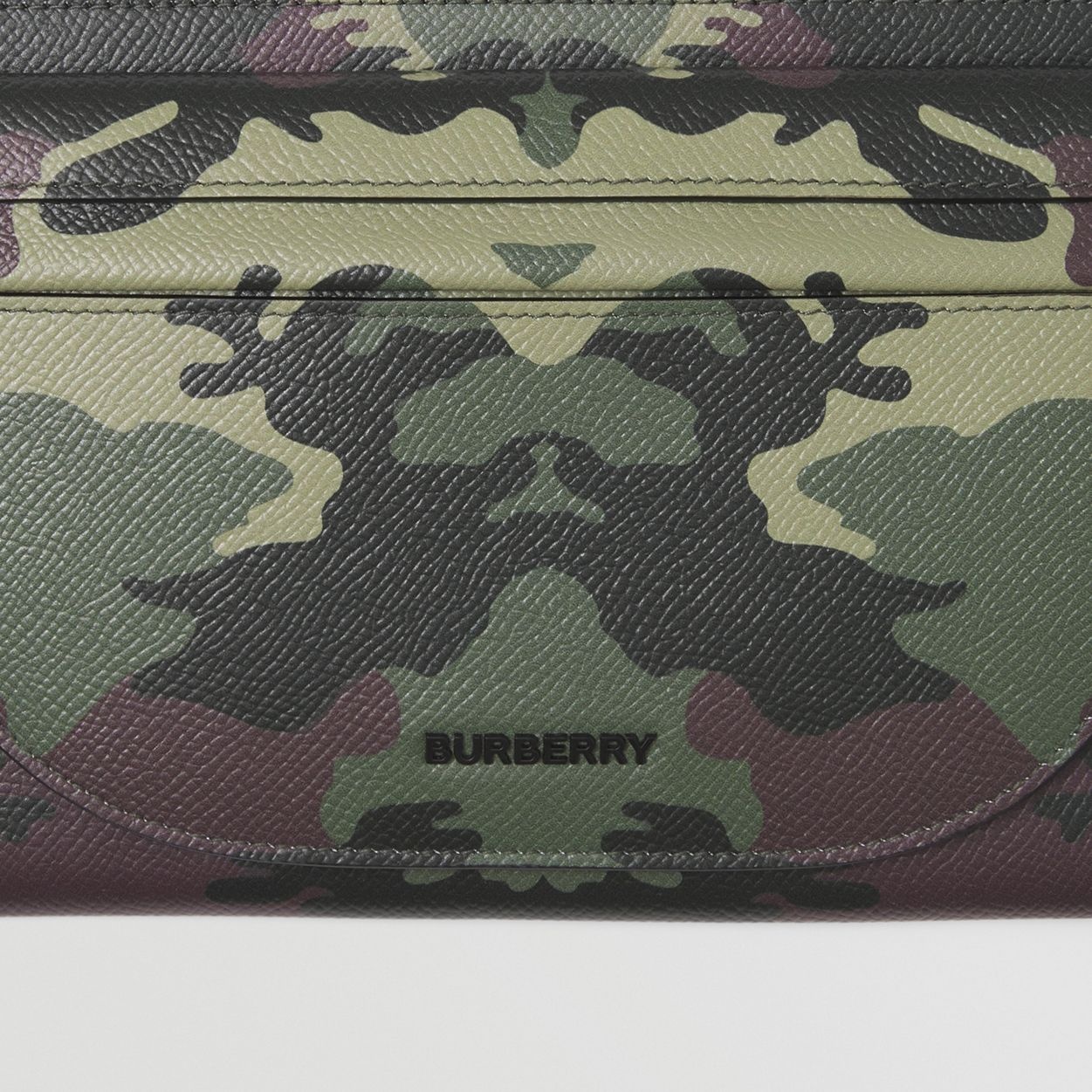 Camouflage Print Leather Olympia Belt Bag - 2