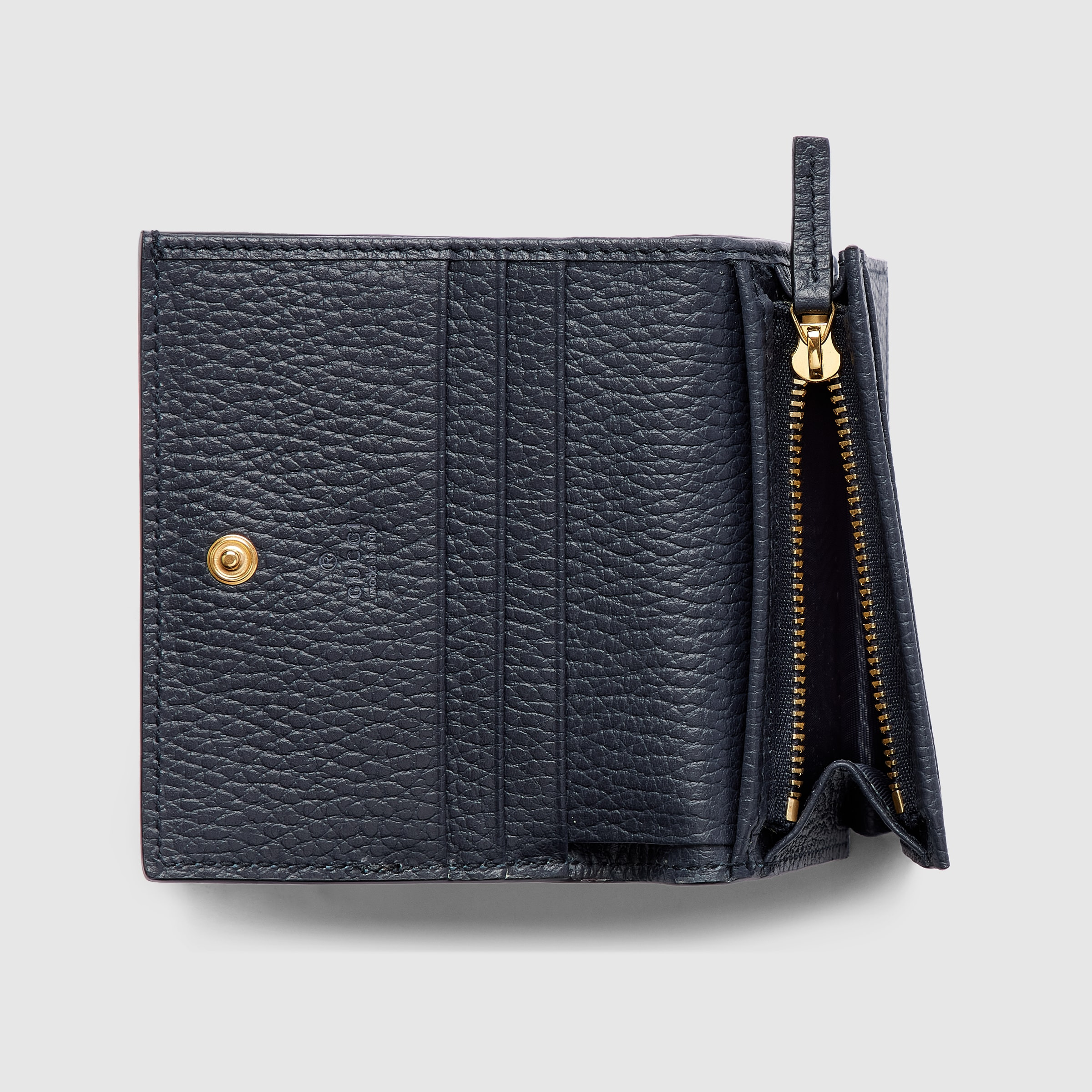 GG Marmont bi-color card case wallet - 6