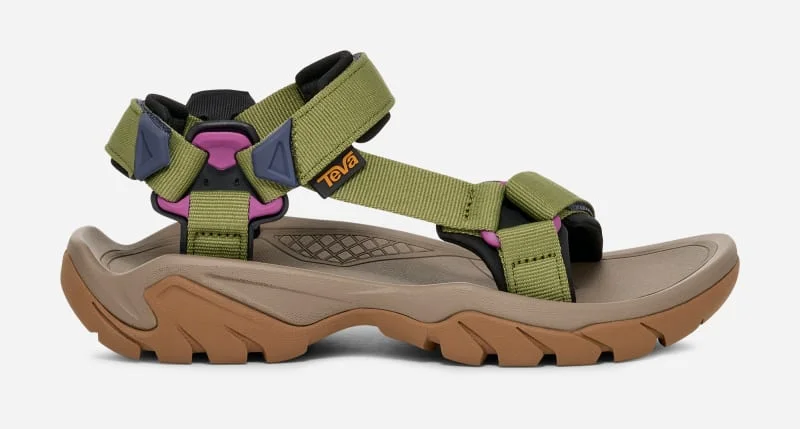 Women's Terra Fi 5 Universal Hiking Sandal in Blue/Black - 1