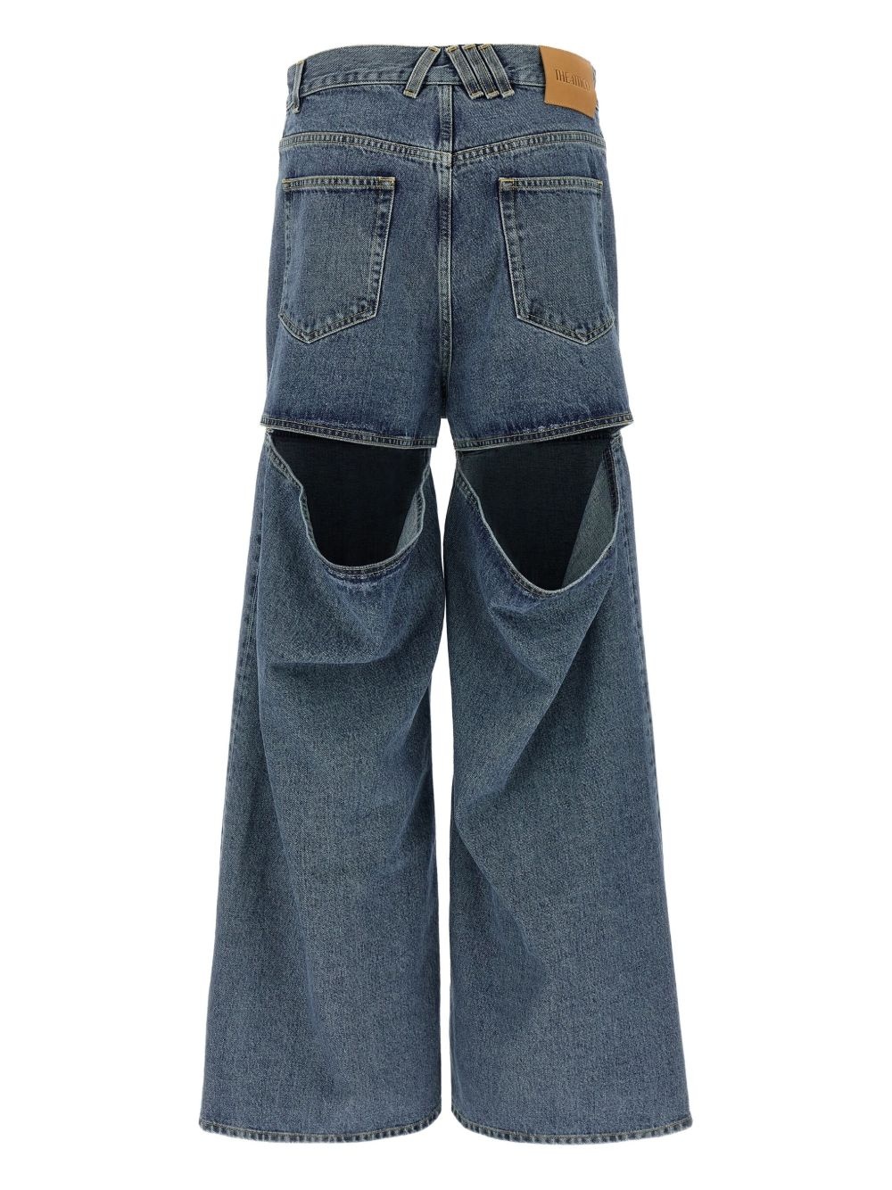 cut-out jeans - 2