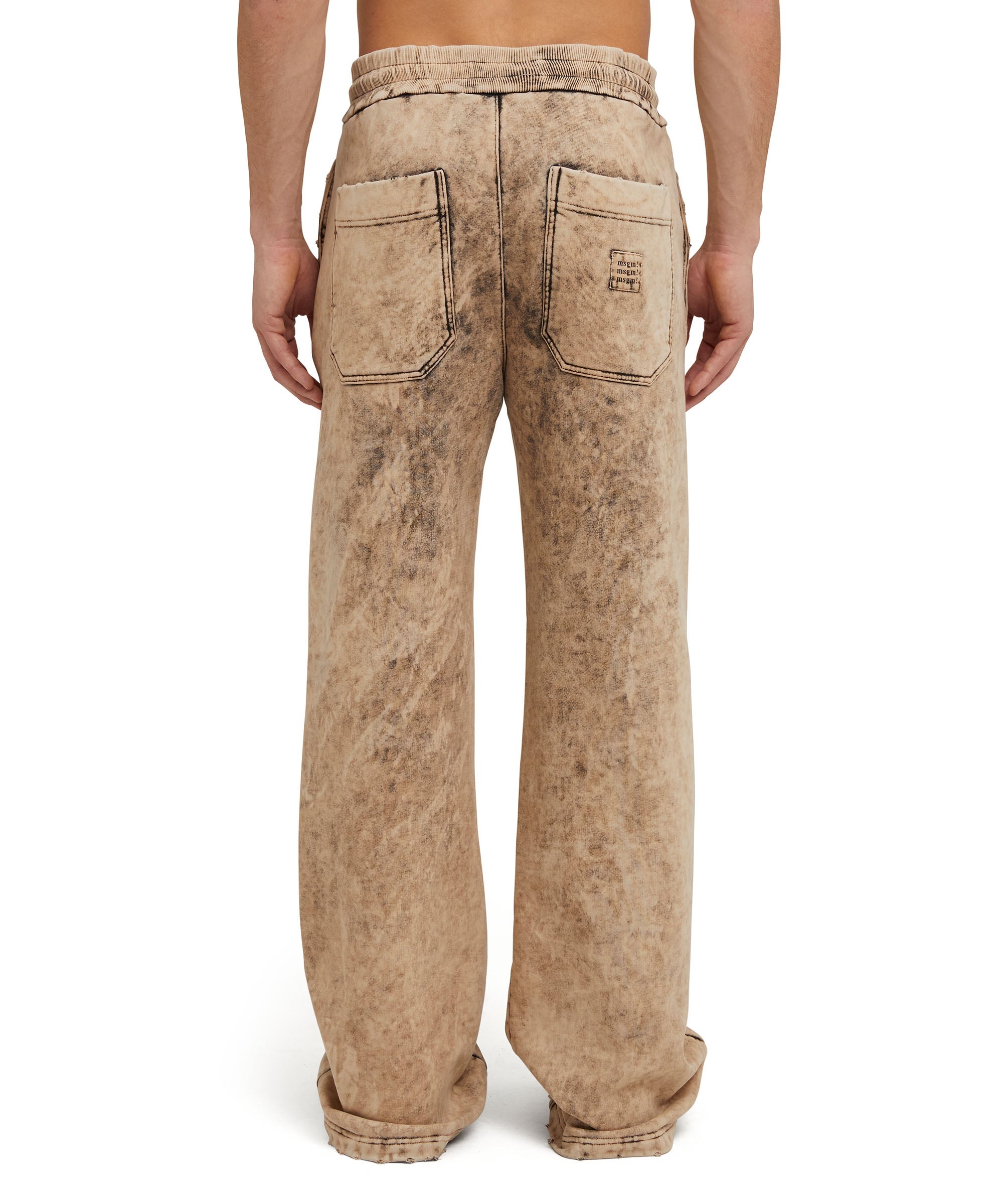 Trousers with marbled effect - 3