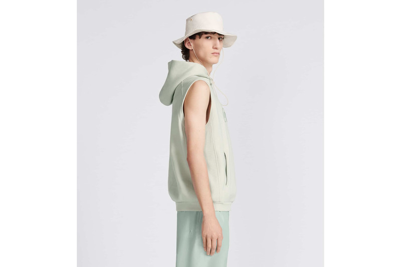 Dior Oversized Sleeveless Hooded Sweatshirt outlook