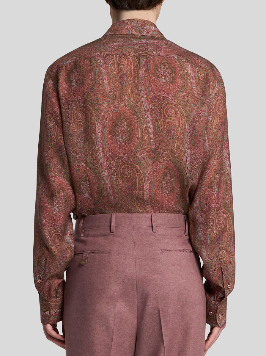 SILK PAISLEY SHIRT - 5