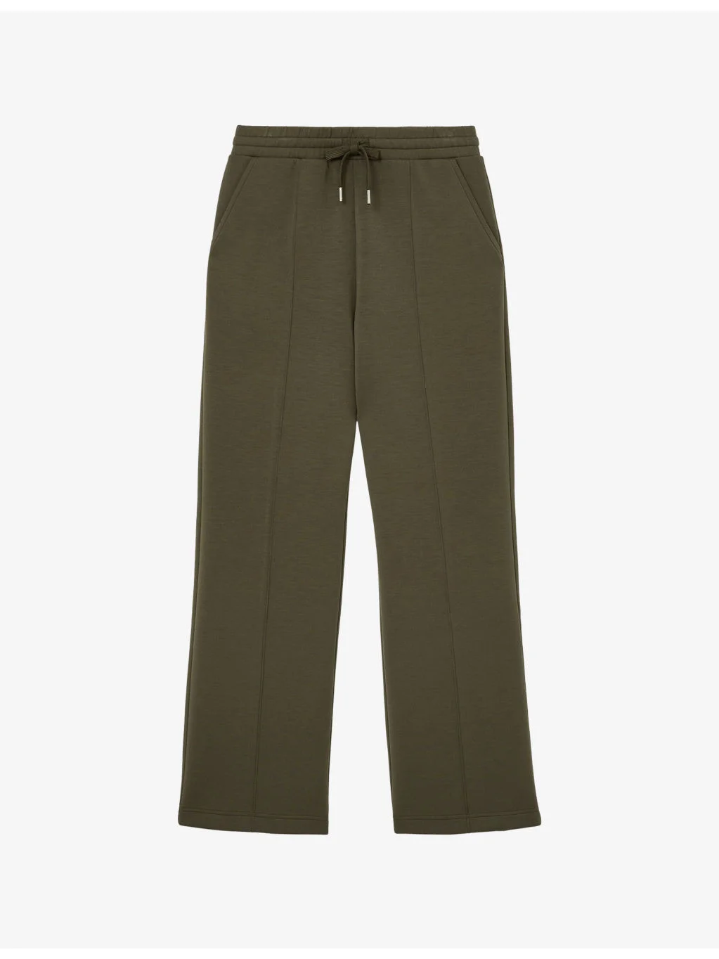 Jemma Wide-Leg Stretch-Jersey Jogging Bottoms - 1