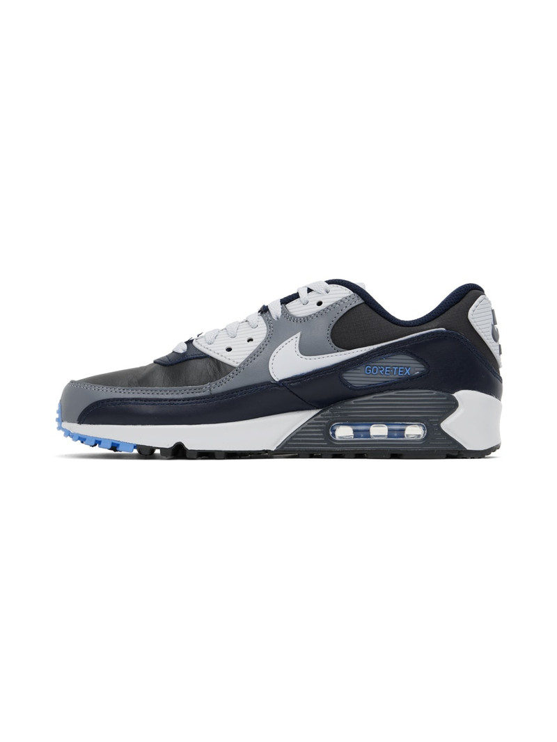 Nike Black & Gray Air Max 90 GTX Sneakers outlook