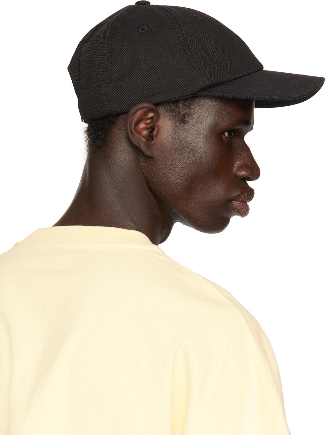 Black 'The Jacquemus' Cap - 3
