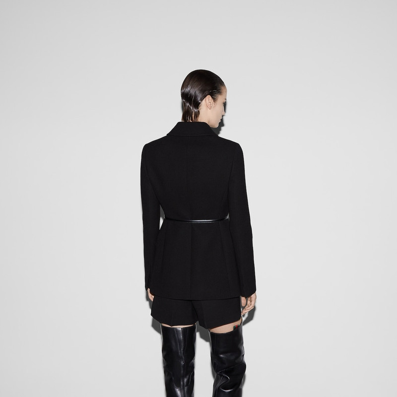 Wool crêpe jacket 4